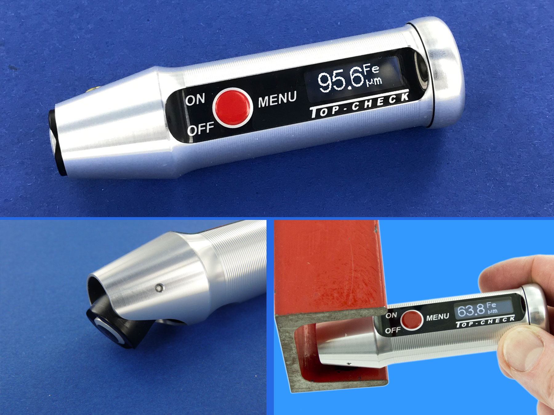 TOP-CHECK Ferro/Dual FN   Spessimetri rivestimenti