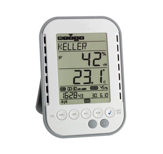 DL-140 DATA-LOGGER temperatura e umidità,trasmissione dati via radio