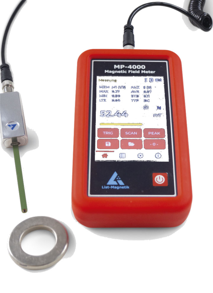 MP- 4000 Misuratore di campo magnetico gaussmetro
