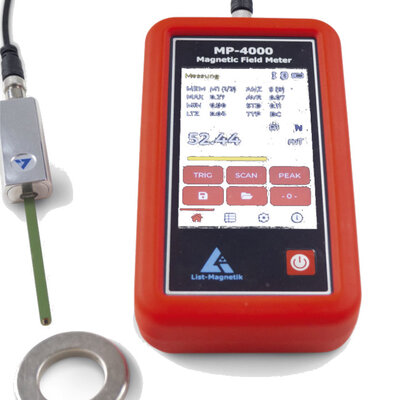 MP- 4000 Misuratore di campo magnetico gaussmetro