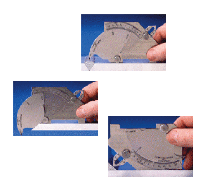 WG-4 (1422.06)Bridge Cam Gauge calibro per saldature